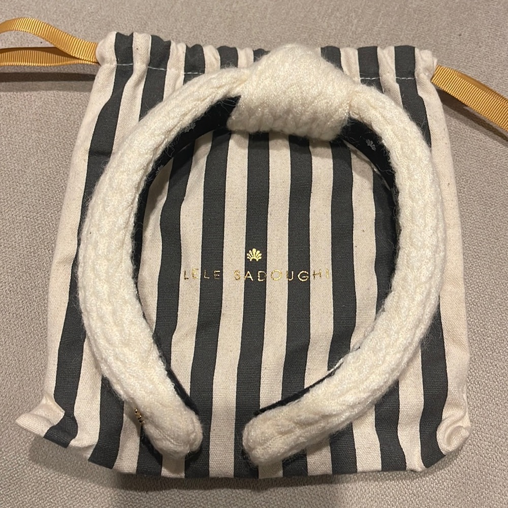NWOT Lele Sadoughi headband